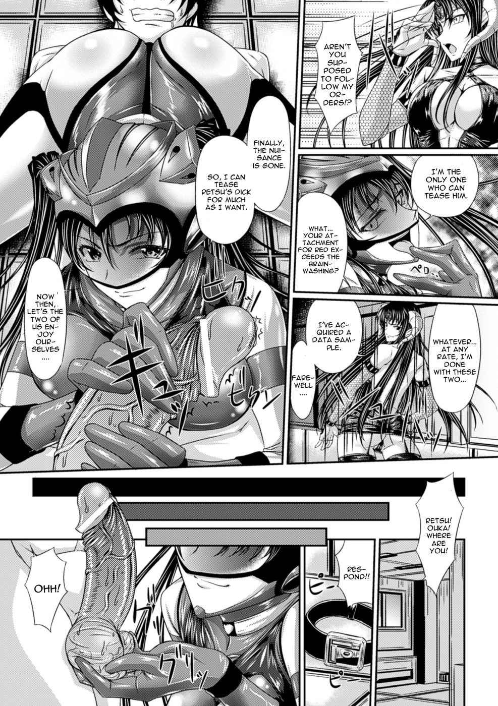 Hentai Manga Comic-Kentei Sentai Kaiser Five-Read-19